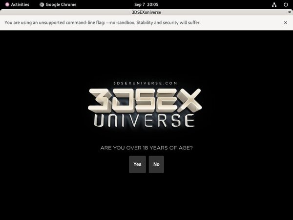 3D SexU Niverse Updates