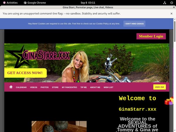 Account GinaStarr Gratis