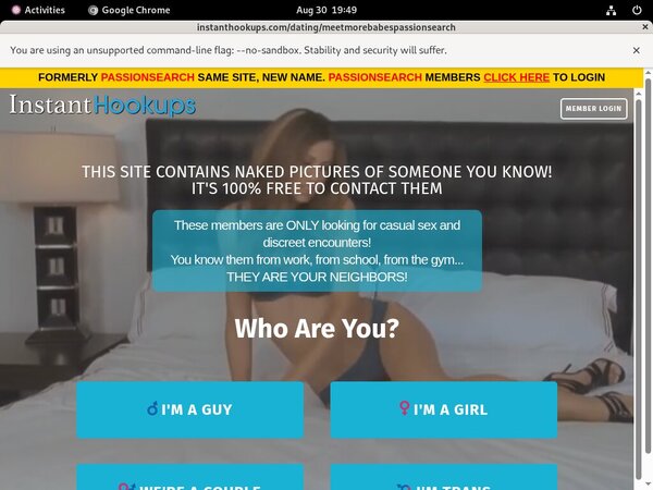 Account Premium Hookups Instant