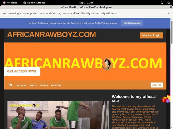 AfricanRawBoyz Free Accounts