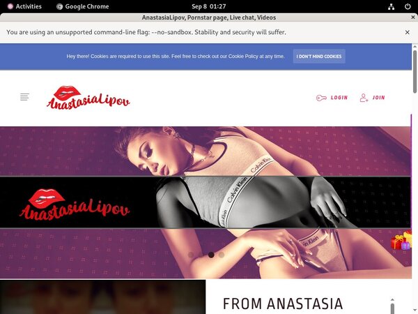 Anastasialipov.modelcentro.com Premium Discount