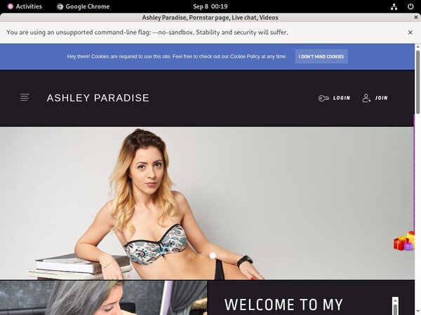 Ashley Paradise Avec IBAN / SEPA