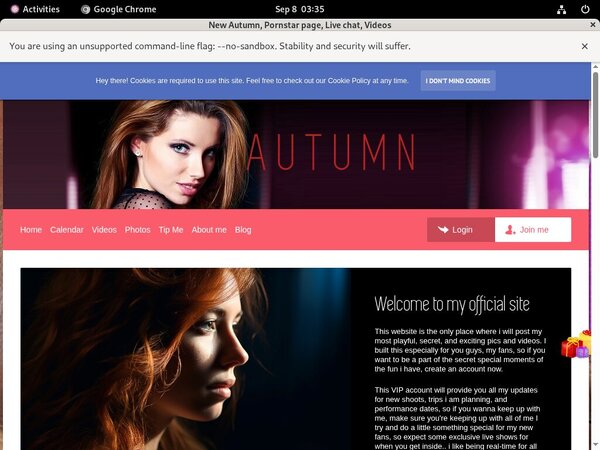 Autumn New Logins Autumn New Logins