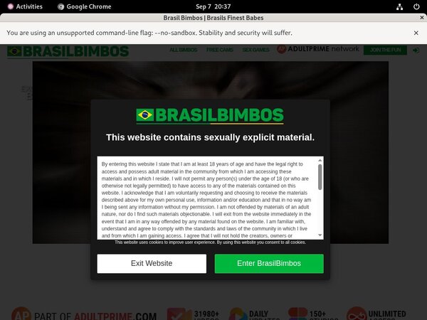 Brasilbimbos.com Account Trial