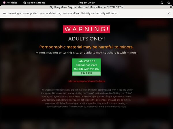 Butch Dixon Account Passwords