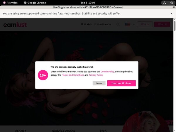 Camlust.com Secure Purchase