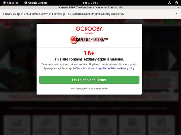 Canada TGirl Sex Movies