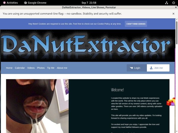 DaNutExtractor Fetish
