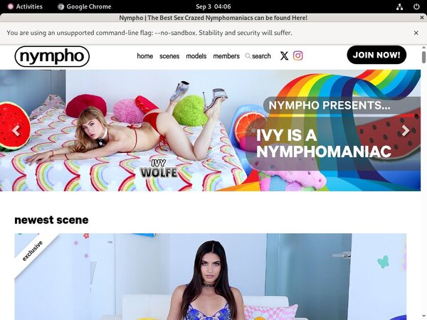 Daily Nympho Account