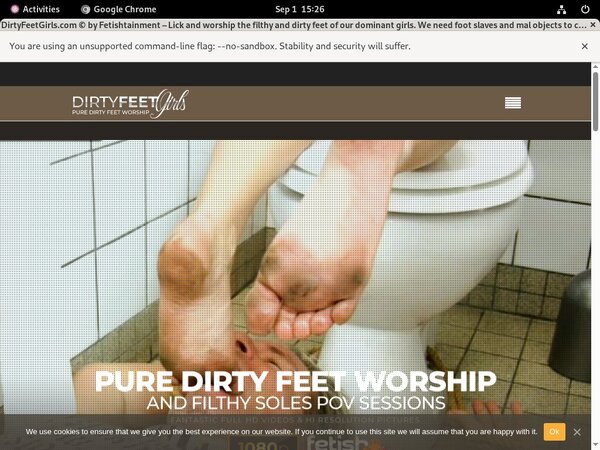 Dirty Feet Girls Photo Gallery