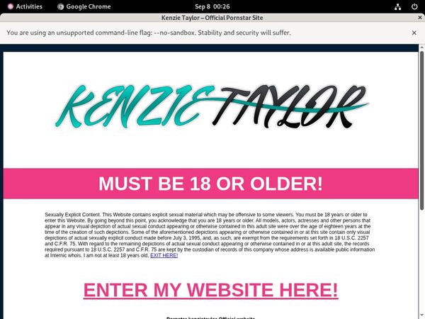 Discount Code Kenzietaylor.com