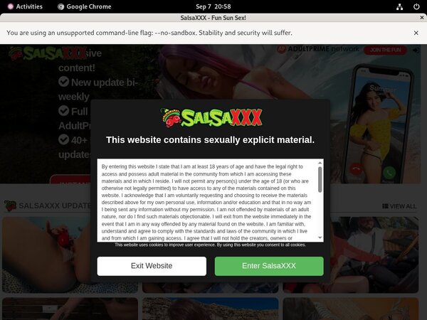 Discount Membership Salsaxxx.com