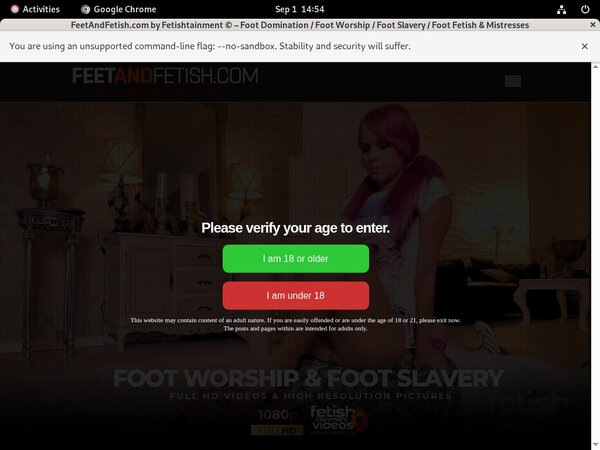 Feet And Fetish Working Passwords