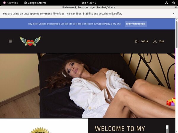 Free Account Liveloverock Offer