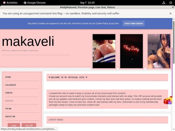 Free Accounts MellyMakaveli