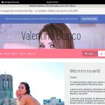 Free Accounts To Valentina Bianco