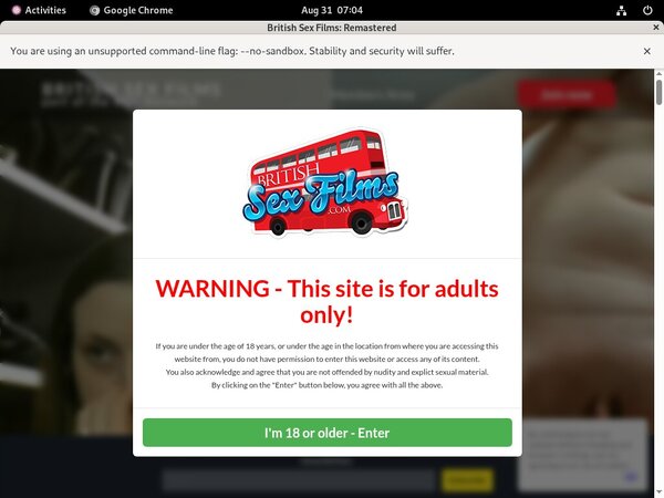 Free Logins For Britishsexfilms.com