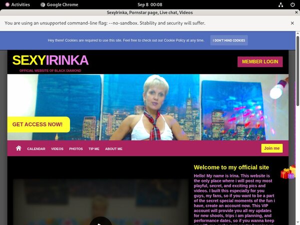 Free Sexyirinka.modelcentro.com Account Password