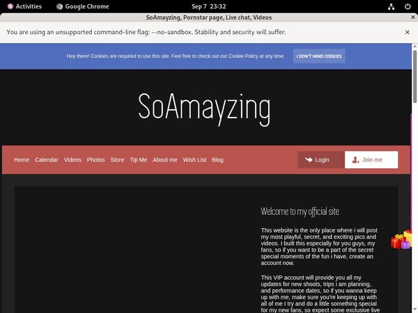 Free SoAmayzing Trial Membership