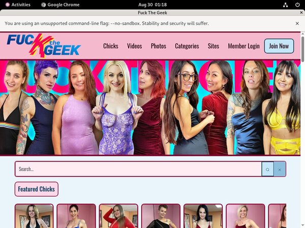 Fuckthegeek.com Porn Accounts