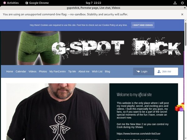Gspotdick.lusciousfucks.com Webcams