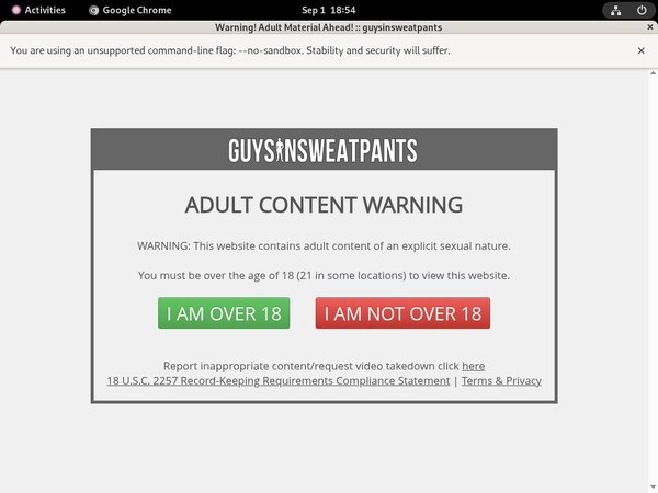 Guys In Sweatpants Full Access