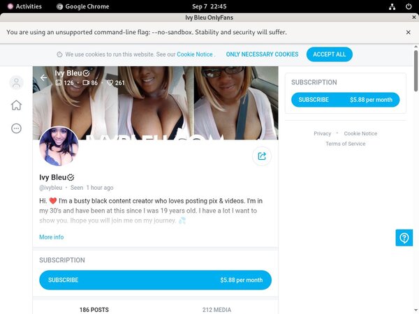 Ivy Bleu Account
