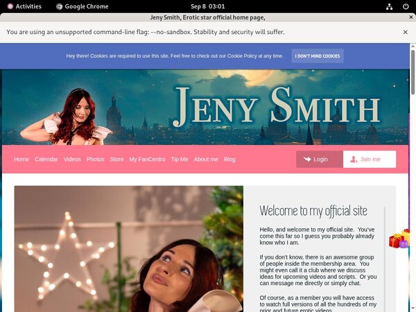 Jenysmith.net Account Free