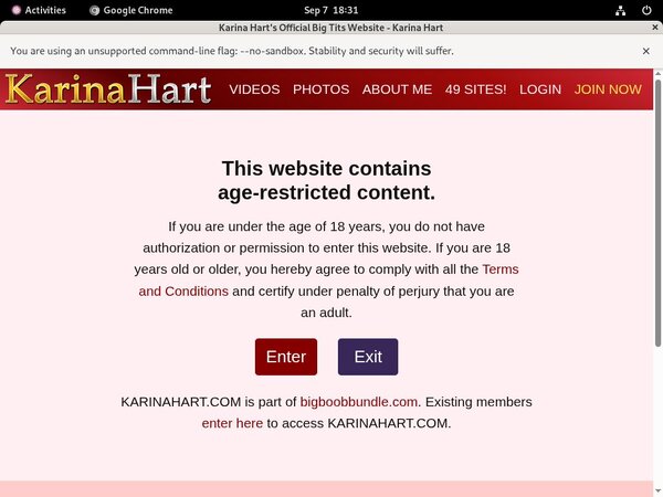 Karina Hart Discount Trial Free