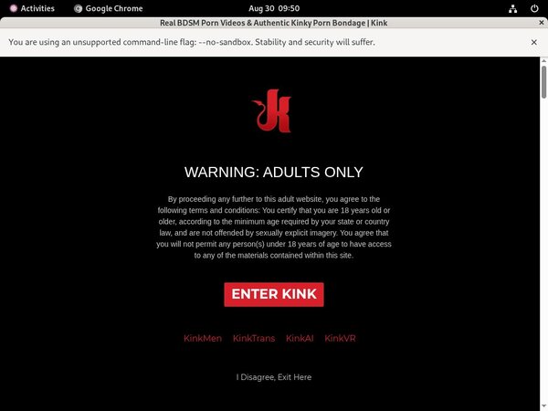 Kink Discount Code