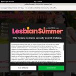 Lesbian Summer Male Pornstars