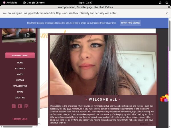 Marcydiamond Member Password