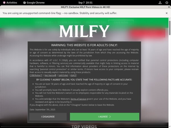 Milfy Hack Login