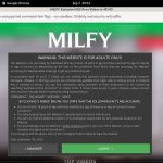 Milfy.com Login Codes