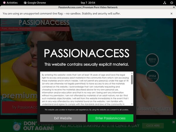 New Passionaccess.com Promo Code