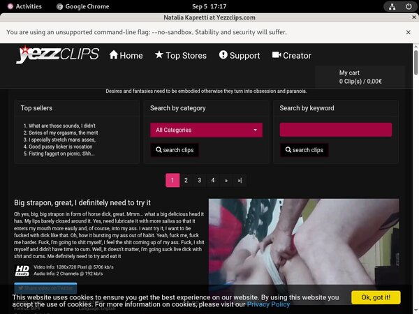 New Yezzclips.com Videos