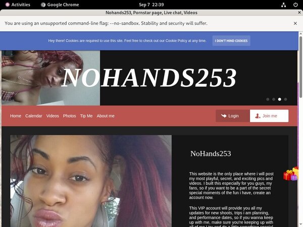 Nohands253 Free Acount