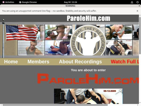 Parole Him Using Paypal