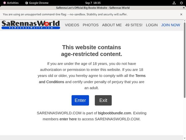 Passwords Sarennasworld.com Free