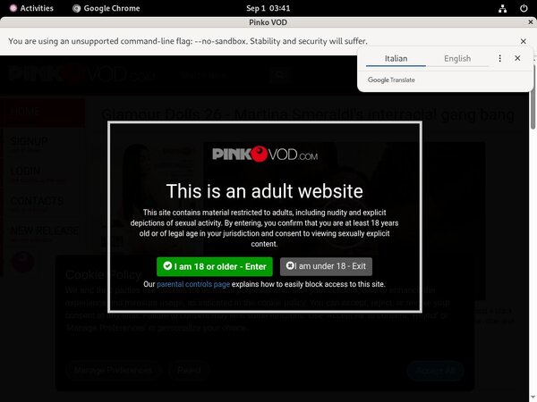 Pinkovod.com Parola D'ordine