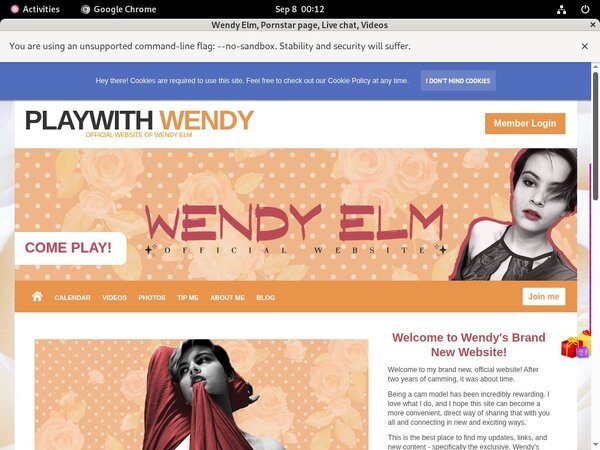 Playwithwendy.modelcentro.com Account New
