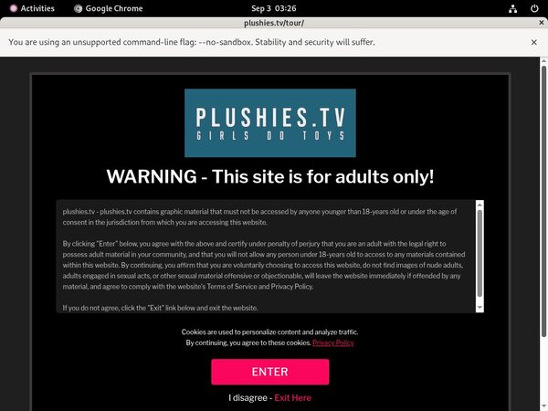 Plushies.tv Discount Setup