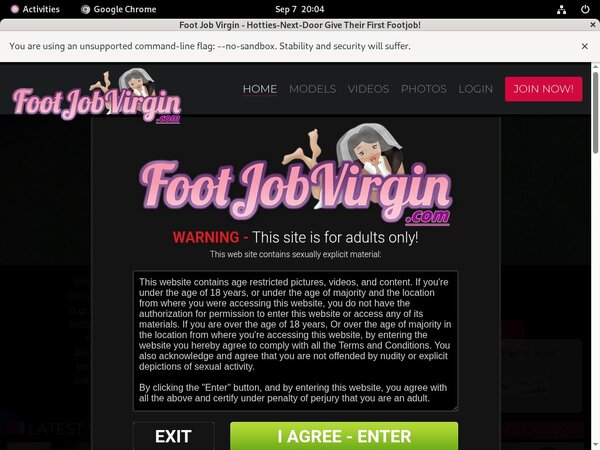 Real Footjobvirgin.com