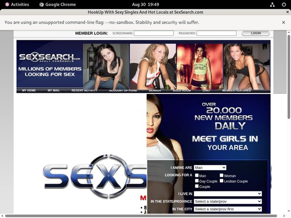 Sexsearch Subscribe