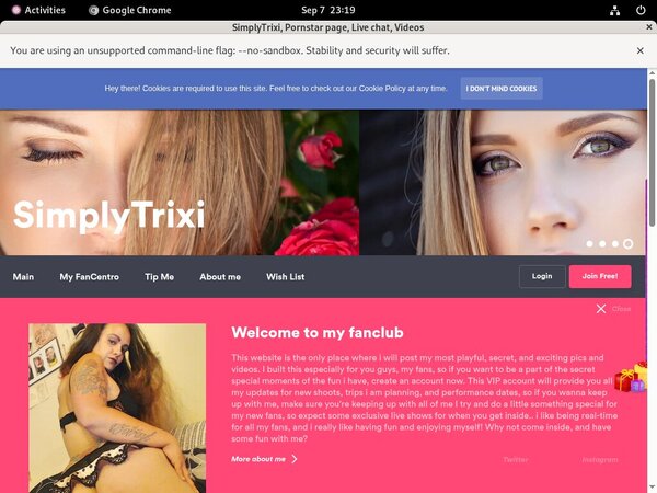 SimplyTrixi Free Logins