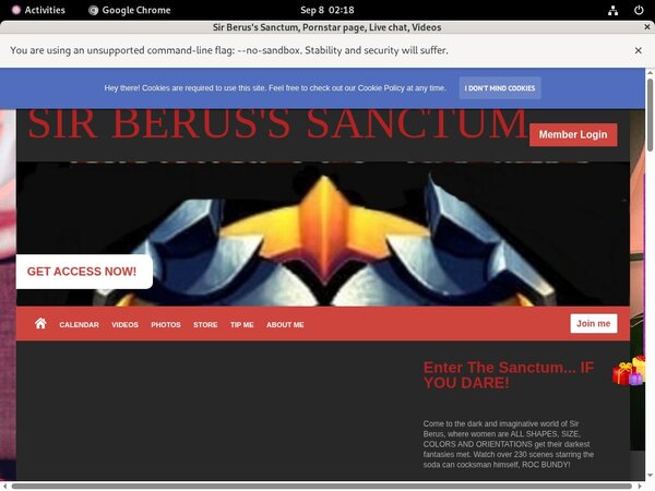 SirBerus'sSanctum Discount Pass