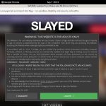 Slayed Free Trial Membership