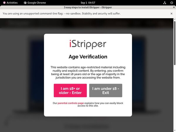 Special Istripper Trial