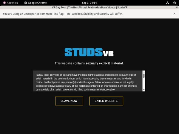 Studsvr Day Trial Membership