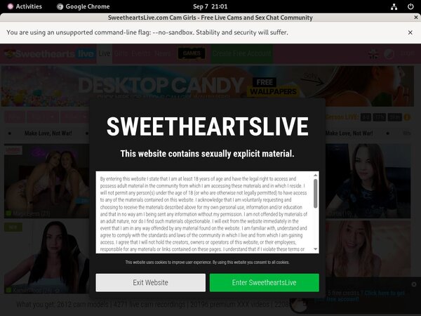 Sweethearts Live Free Code
